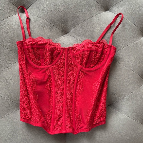 URBAN OUTFITTERS OUT FROM UNDER MODERN LOVE CORSET - Picture 2 of 11